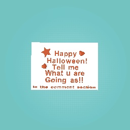 Happy halloween!!