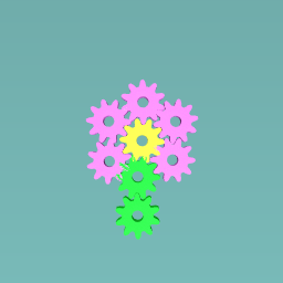Movable flower