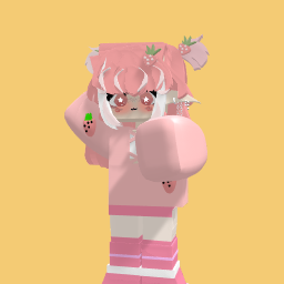 Happy strawberry girl 2