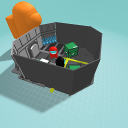 Big among us dude comes in