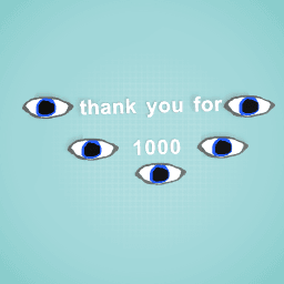 thank you for 1000 views