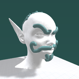 Angry mustach goblin