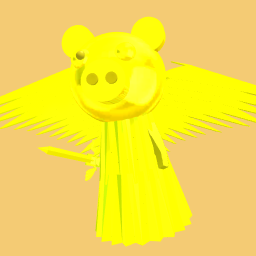 Gold Piggy |Roblox bloxy celebration skin|