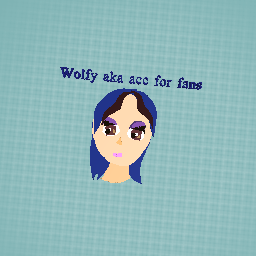 Drawing Of Wolfy aka Acc for Fans