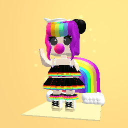 Rainbow girl