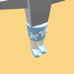 Snowflake Girl Dress (Skirt)