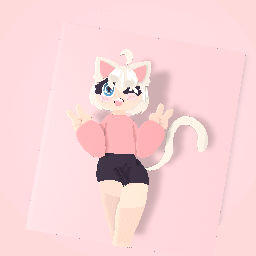 Pink Cat Girl 猫娘