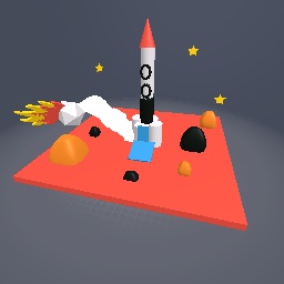 my  rocket  at the mercury