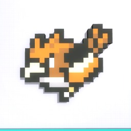 Pokemon Spearow pixelart