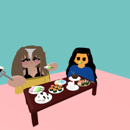 A snack with my bestie!!