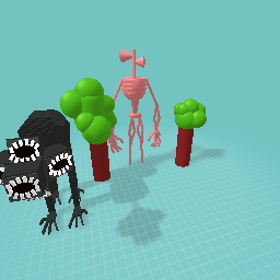 siren head with dog siren head