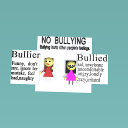 NO BULLYING 