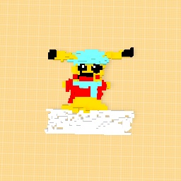 Snow pikachu