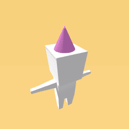 Pink party hat