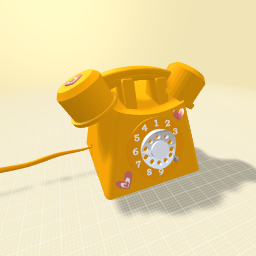 Old fashioned tellie-phone