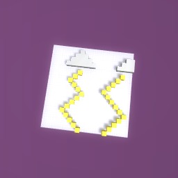 Clouds and lightning