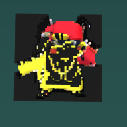 Evil gangster pikachu