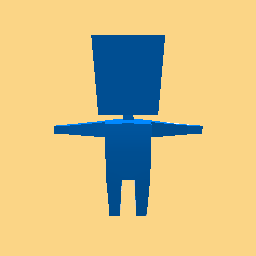 Blue rainbow friends body