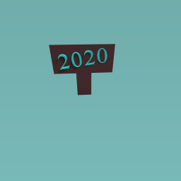 2020 Sign