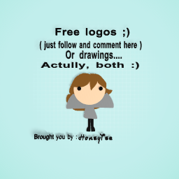 Free drawings and logos!