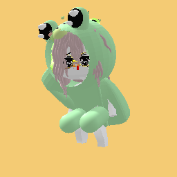 Im a frog i am a cute? ~