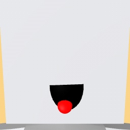 tounge out mouth