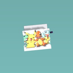 Pikachu/charmander/squirtle/bulbasaur