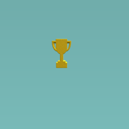 Golden trophy