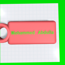 Name tag by Sheder