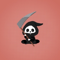 Cute grim reaper