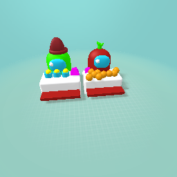 Among us selling orange and other stuff:)
