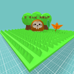 U can help with leaves