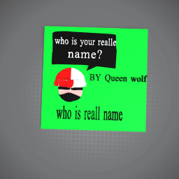 put realle name in commint