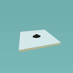 Black sunhat with an explosion next to it