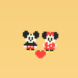 Mickey and minnie