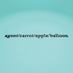 agent/carrot/apple/balloon