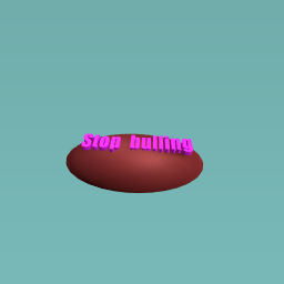 Stop bulling sign