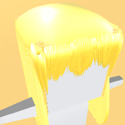 Gold Girl Hair