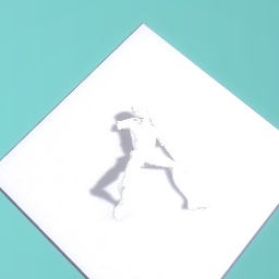 A Girl Lying on the Ground