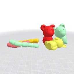 Gummy Worms and Bears