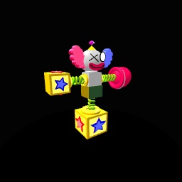 Bippo The Robotic Alien Clown - The Bob Movie 2 Render