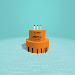 My tigger brithday cake