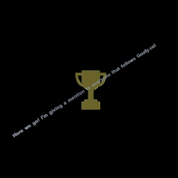 Follow Us, Get a mention