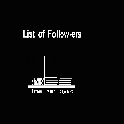 List of followers