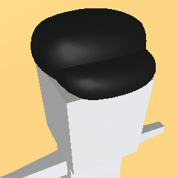 black hat / black fancy hat / boy