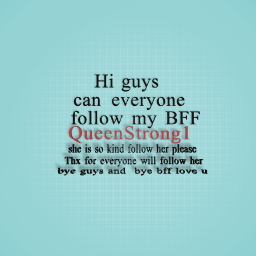 follow my bff