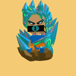 Goku super sain BLUE