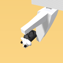 Little bunny in a bag