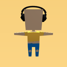 Cute yellow shirt and jeans