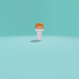 Chocholate ice cream with vannilla.